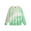Li Ning Gradient Loose Fit Pullover Knit Sweater Men Sweaters White Green AMBU005-1
