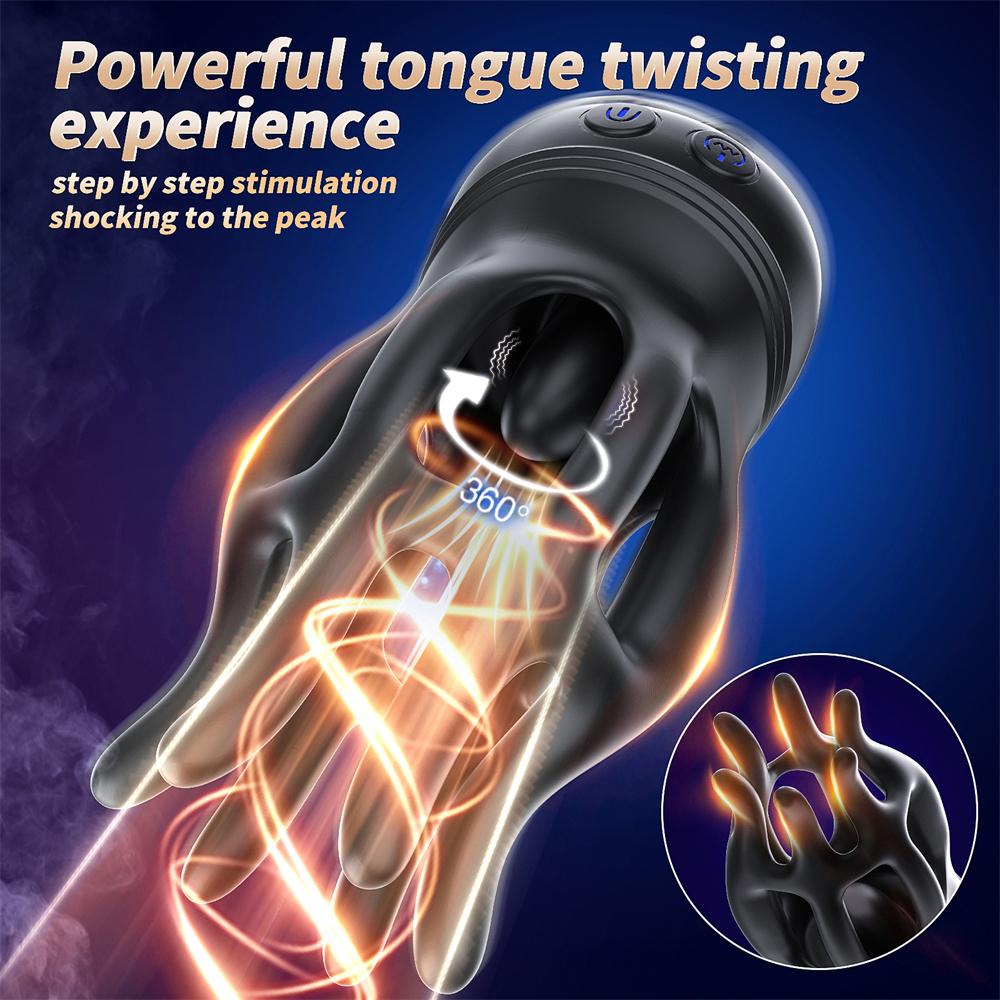 Male Masturbator Penis Glans Trainer Vibrator Electric Masturbation Tools Vibrator Penis Massager for Men Adult Sex Toys 18+