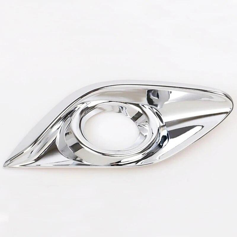 Для Mazda 6 Atenza 2014 2015 2016 хромированные передние противотуманные фары автомобиля накладка 2 шт. аксессуары для моделирования автомобиля
