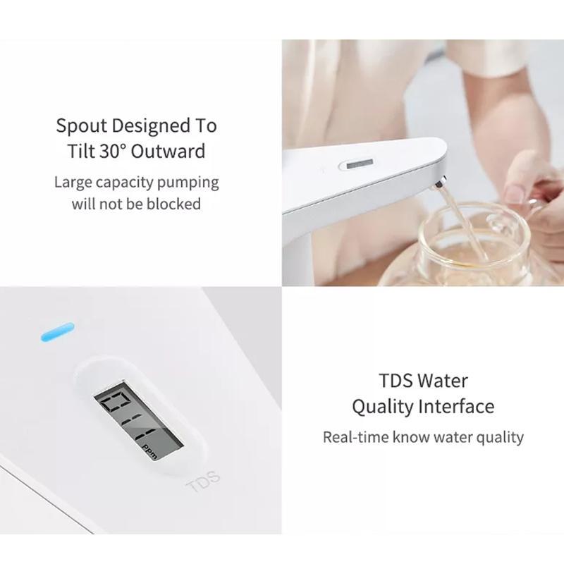 Автоматический мини-сенсорный переключатель Youpin XiaoLang, водяной насос, беспроводной перезаряжаемый электрический дозатор, водяной насос с тестом TDS для кухни