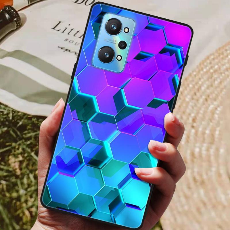 Чехол для Realme Q5 Pro Мягкий силиконовый задний чехол из ТПУ для чехлов телефона Realme Q5 RealmeQ5 Pro Q 5 Защитный модный чехол