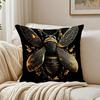 BBlack Gold Eagle Pillow Luxury Decor Cushion Cushion Cover Pillowcase Antidustmite living Room Sofa Decor Cushion Room