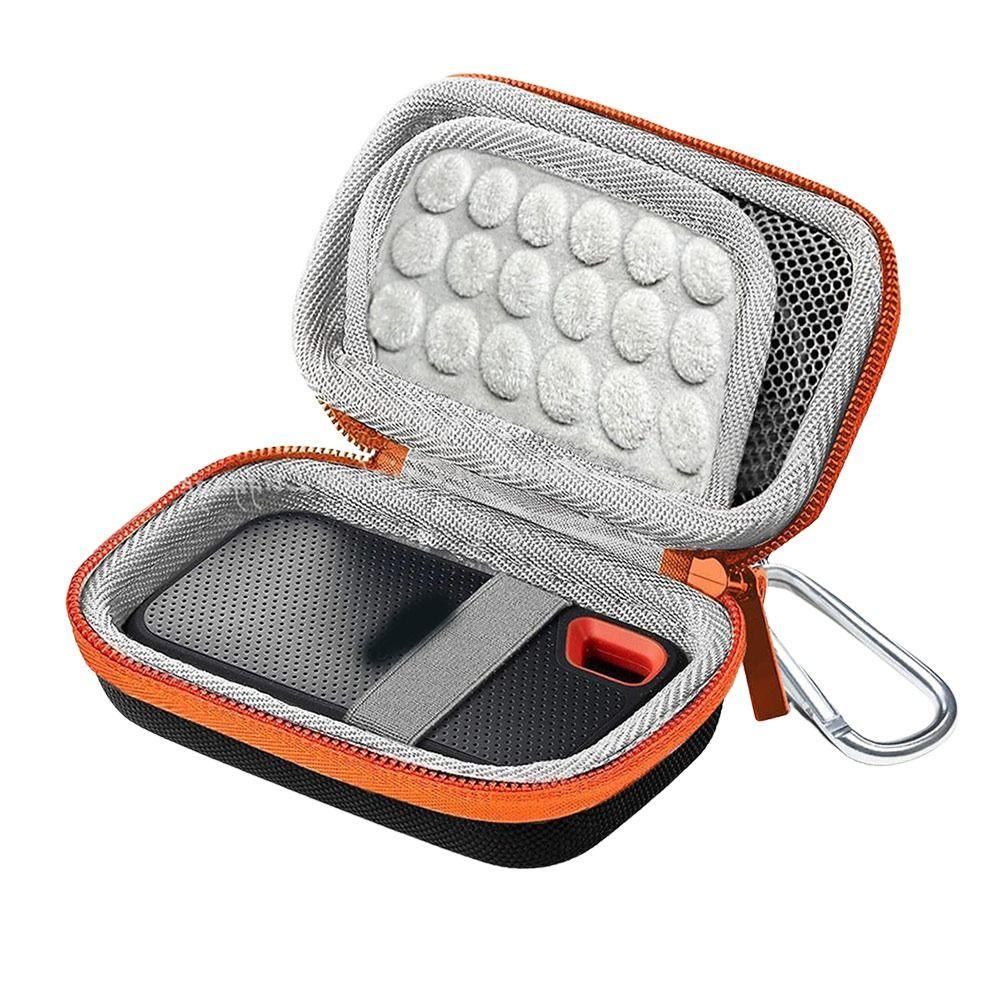 Ударопрочный чехол для SSD Водостойкий подклад из пены Чехол для внешнего жесткого диска Жесткий защитный чехол для E80/E30/E60/E81 для улицы