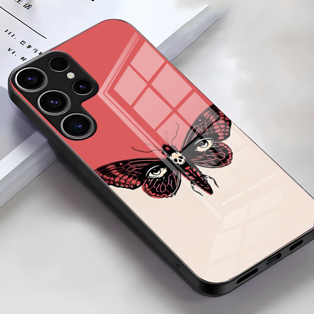 HANNIBAL Phone Case For Samsung S26 S25 Edge Ultra S23 S22 S21 S20 Ultra Plus S24 Fe A54 A53 A25 Glass Cover