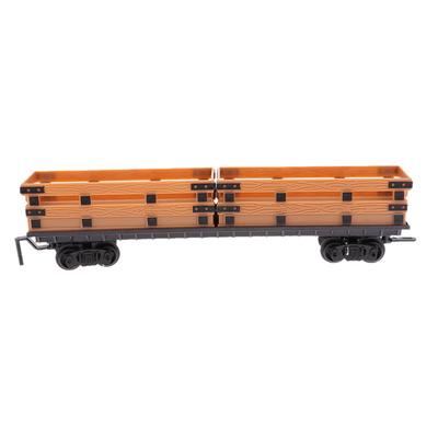 1/87 DIY Модель Поезда Грузовой Вагон Железнодорожные Вагоны Детские Игрушки Подарок