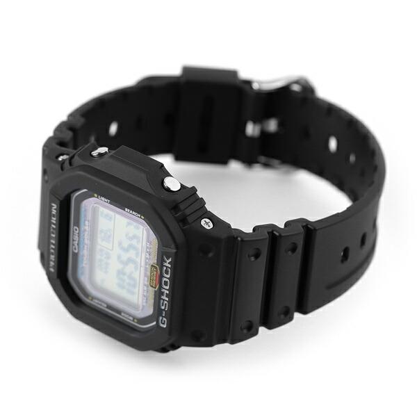 Мировое время Солнечные часы CASIO Черные G-SHOCK G-5600 G-5600UE-1DR