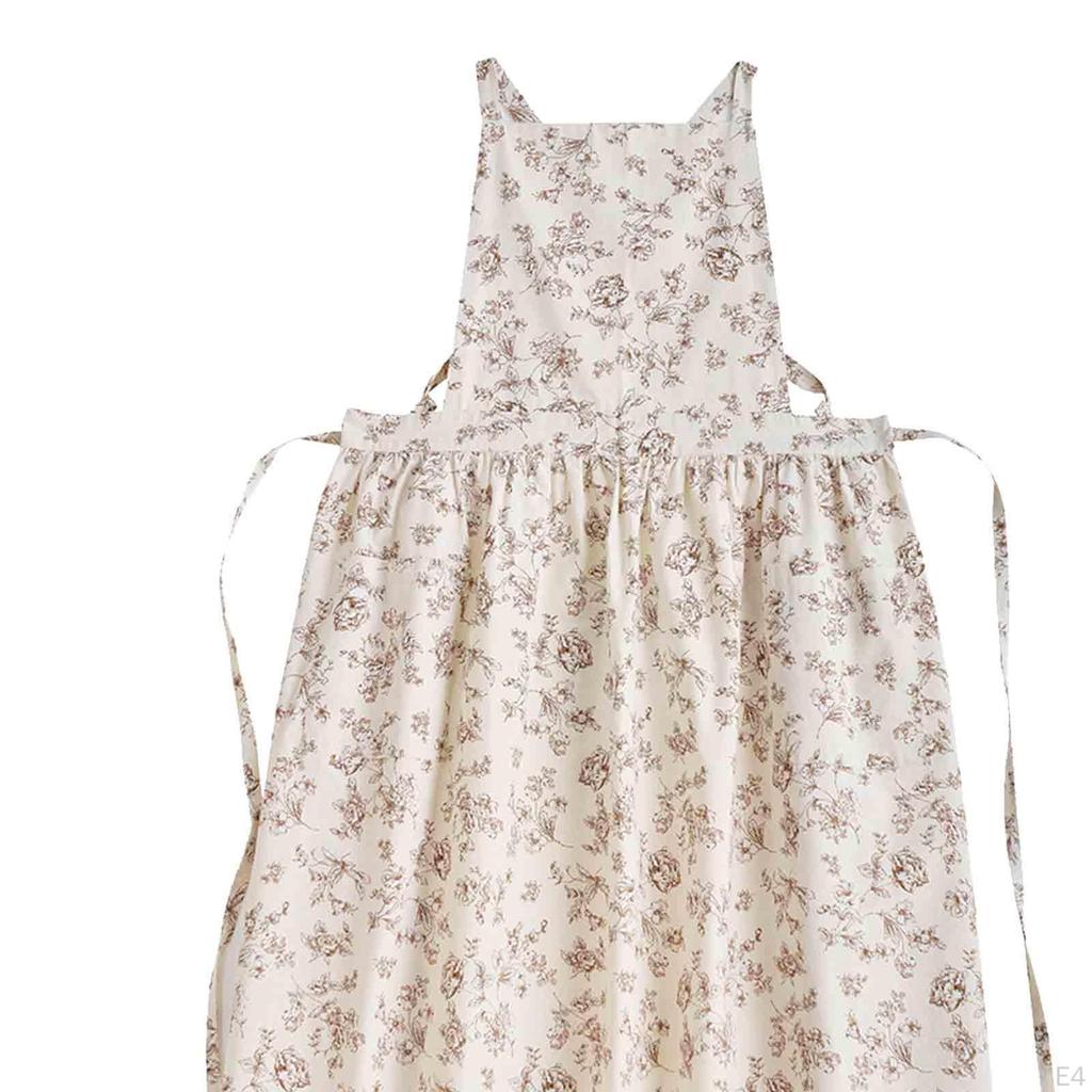 Apron Dress Painting Durable Wearable Workshop for Flower Shop Barbecue