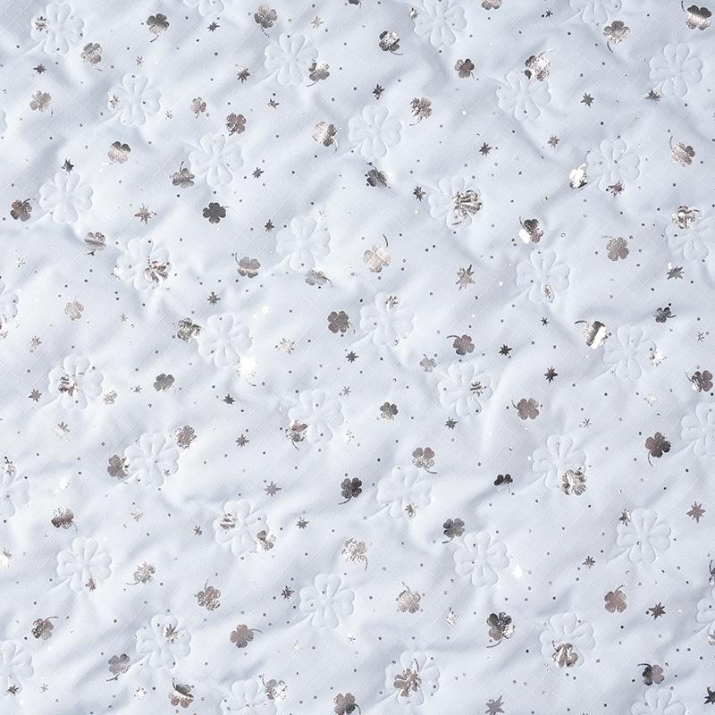 1 метр Разноцветная ткань из ПУ кожи с цветочным принтом, стеганая ткань Symphony для квилтинга, рождественская ткань для шитья своими руками, косплей-одежды