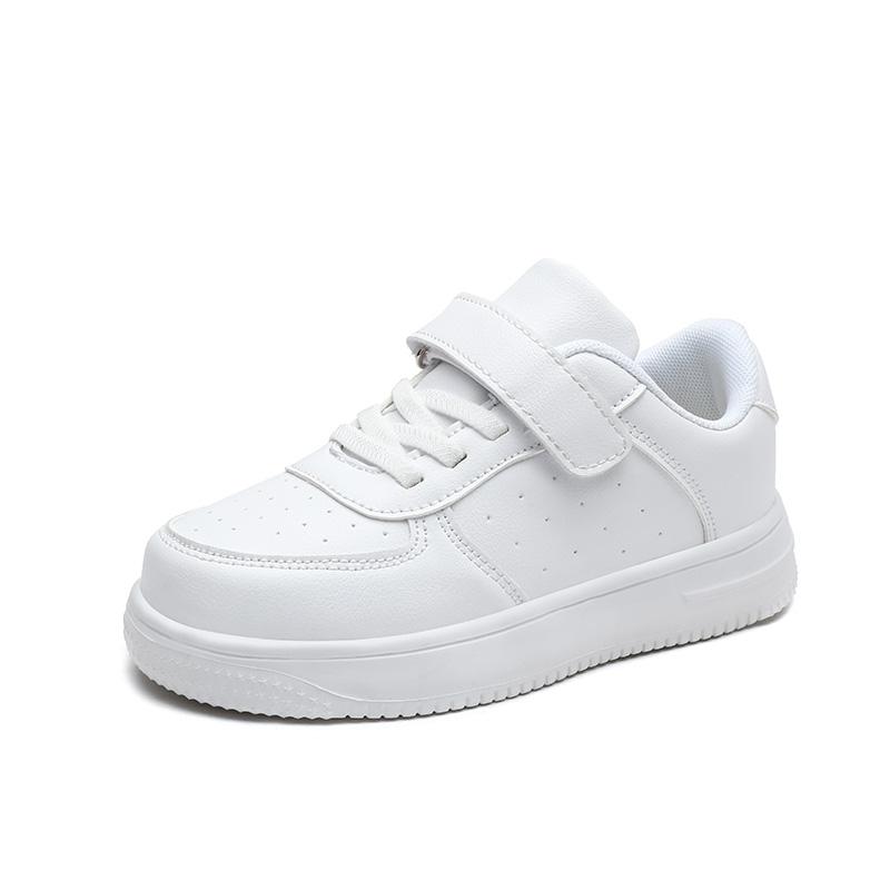 2024 New Simple Girls Sport Shoes Kids Versatile Fashion Hook & Loop Children Free Shipping Casual Shoes for School Boys Sneaker