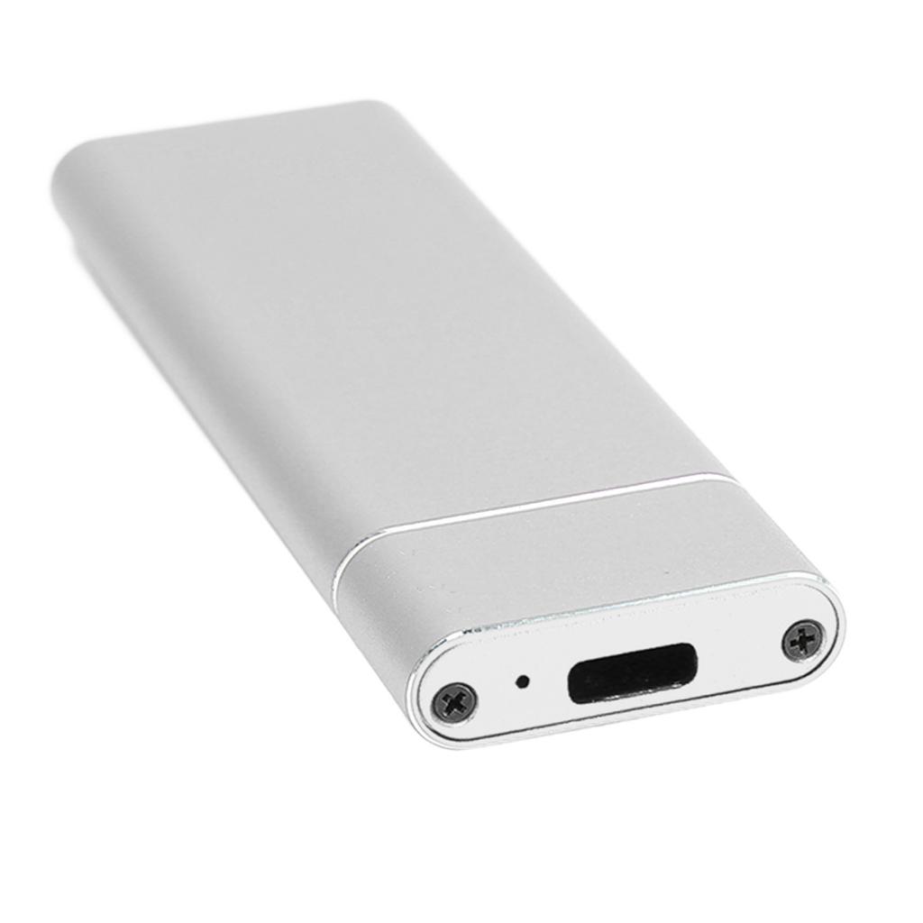 SSD Enclosure M.2 PCIE NVMe   Dual Protocol SSD Enclosure Type C High Speed Transfer Aluminum Alloy Mobile SSD Case (Not Inclube Hard Disk)