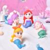 Lovely Mermaid Miniature Figurine Micro Landscape DIY Aquarium Small Fairy Garden Decorative Table Craft Home Accessories