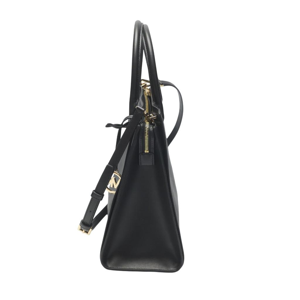 Michael Kors Сумка-тоут Шейла из кожи черная Женская 35T0GWXS3L Б/у