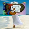 T'choupi Fashion Beach Towel: Ideal for Summer Adventures Soft, absorbent and quick drying suitable for swimming and bathing
