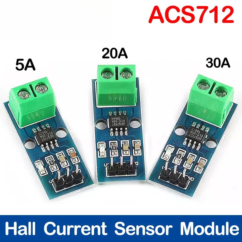 5A 20A 30A Hall Current Sensor Module ACS712 Module for Arduino ACS712TELC- 5A/20A/30A