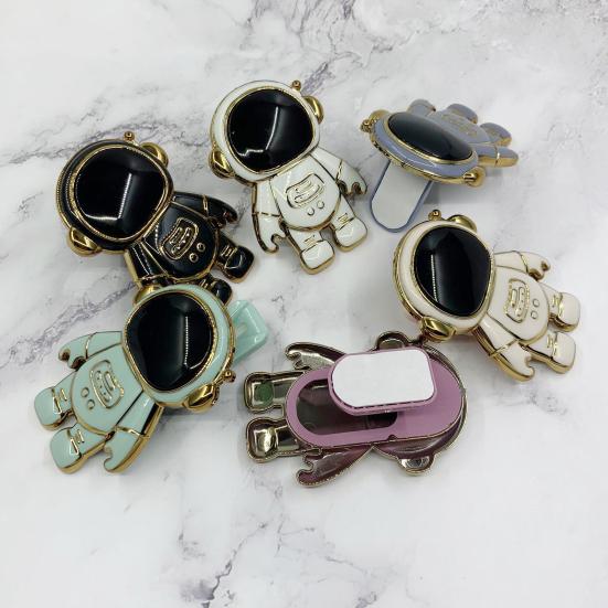 Desktop Stand Folding Adjustment Strong Bearing Multifunctional Angle Non-skid Support Cellphone Multi-functional Electroplated