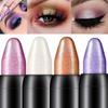 Multicolor Pearlescent Shiny Eyeshadow Pen Lasting Waterproof Not Blooming Pearlescent Gel Pen Eye Shadow Pencil Women Makeup Tool