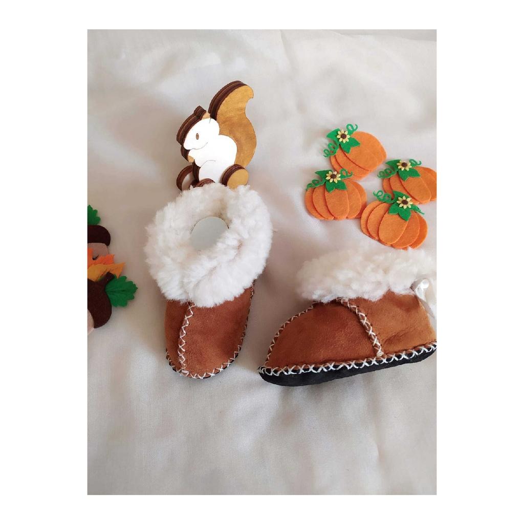 Детские пинетки из органической овечьей кожи, тапочки, детские сапоги, детская обувь