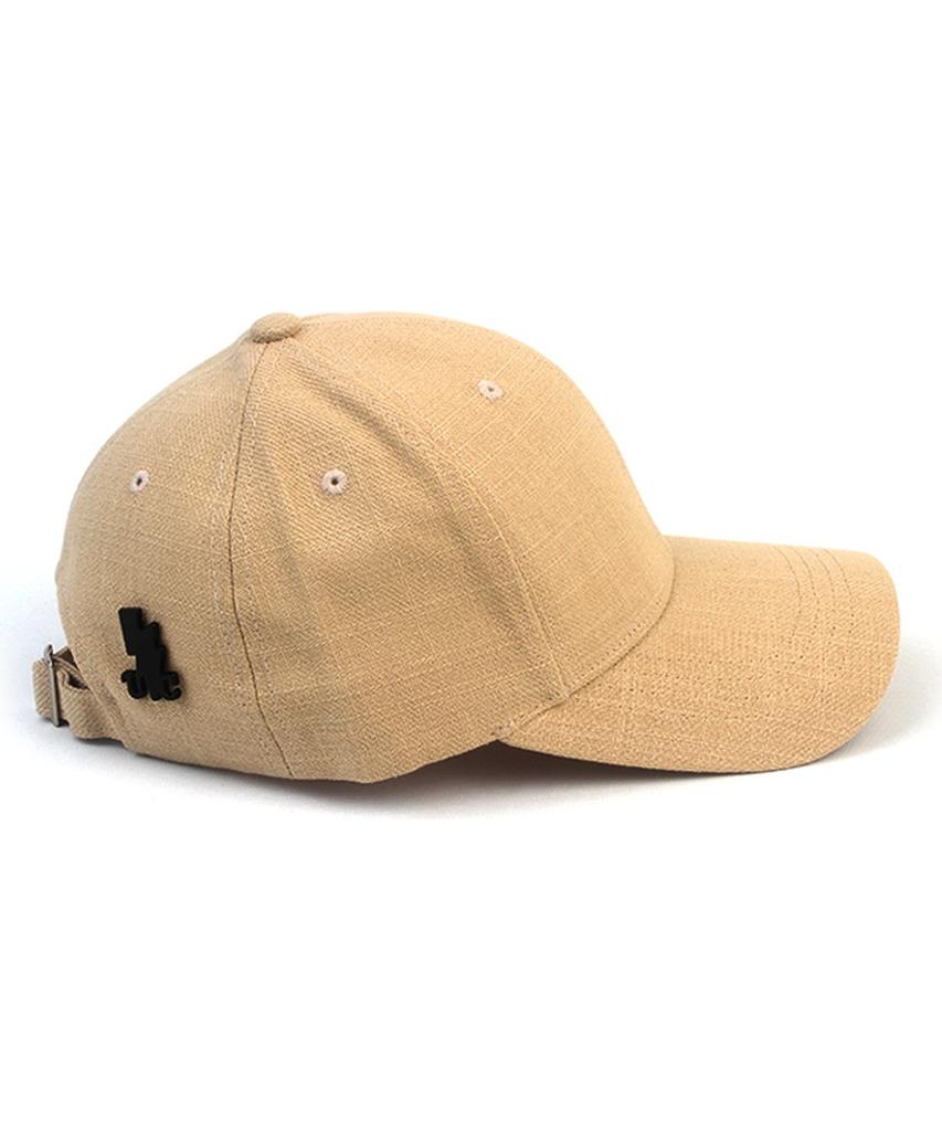 Yunibeosyeolkemiseuteuli Льняная Muji Бежевая Бейсболка Льняная Шляпа