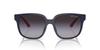 Armani Exchange AX4136SU SHINY BLUE 56 Sunglasses Women's