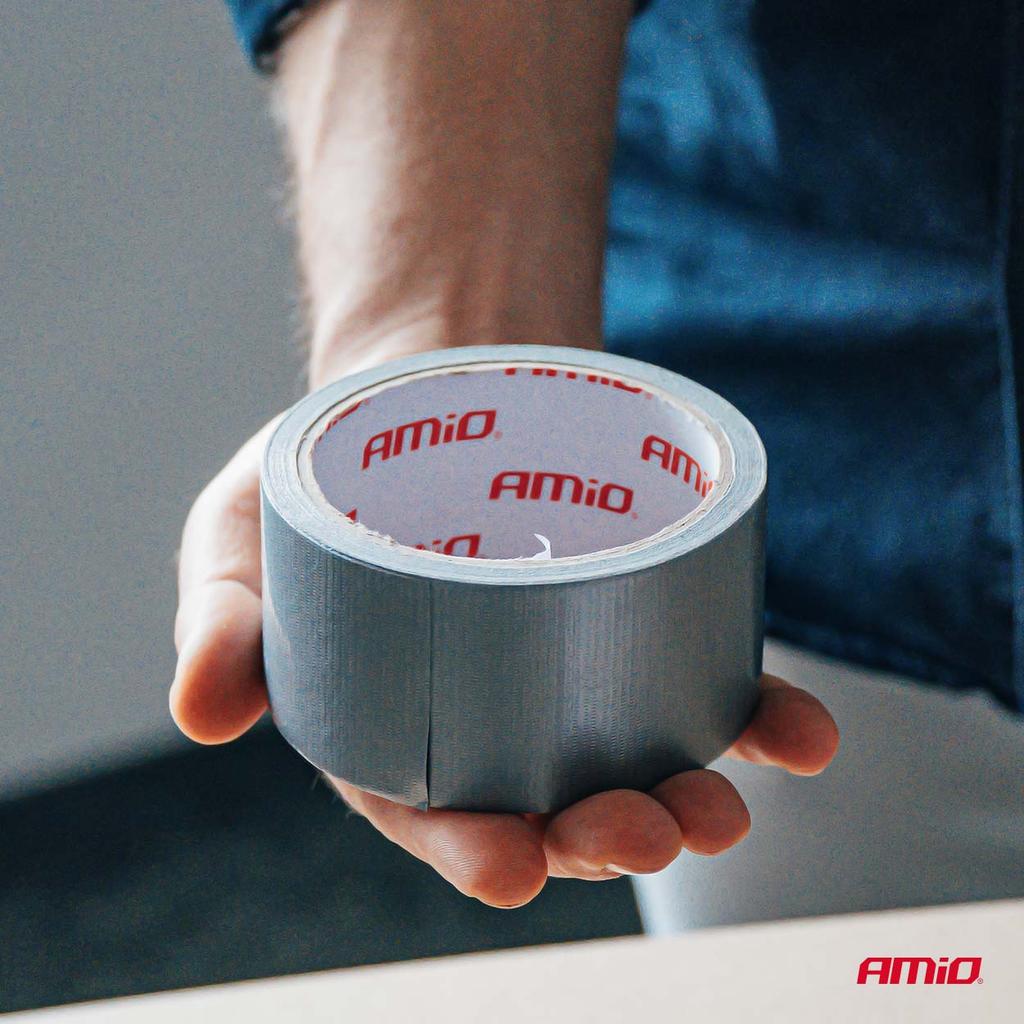 Gray Technical Tape 48mm x 15m x 0.19mm Amio-04851