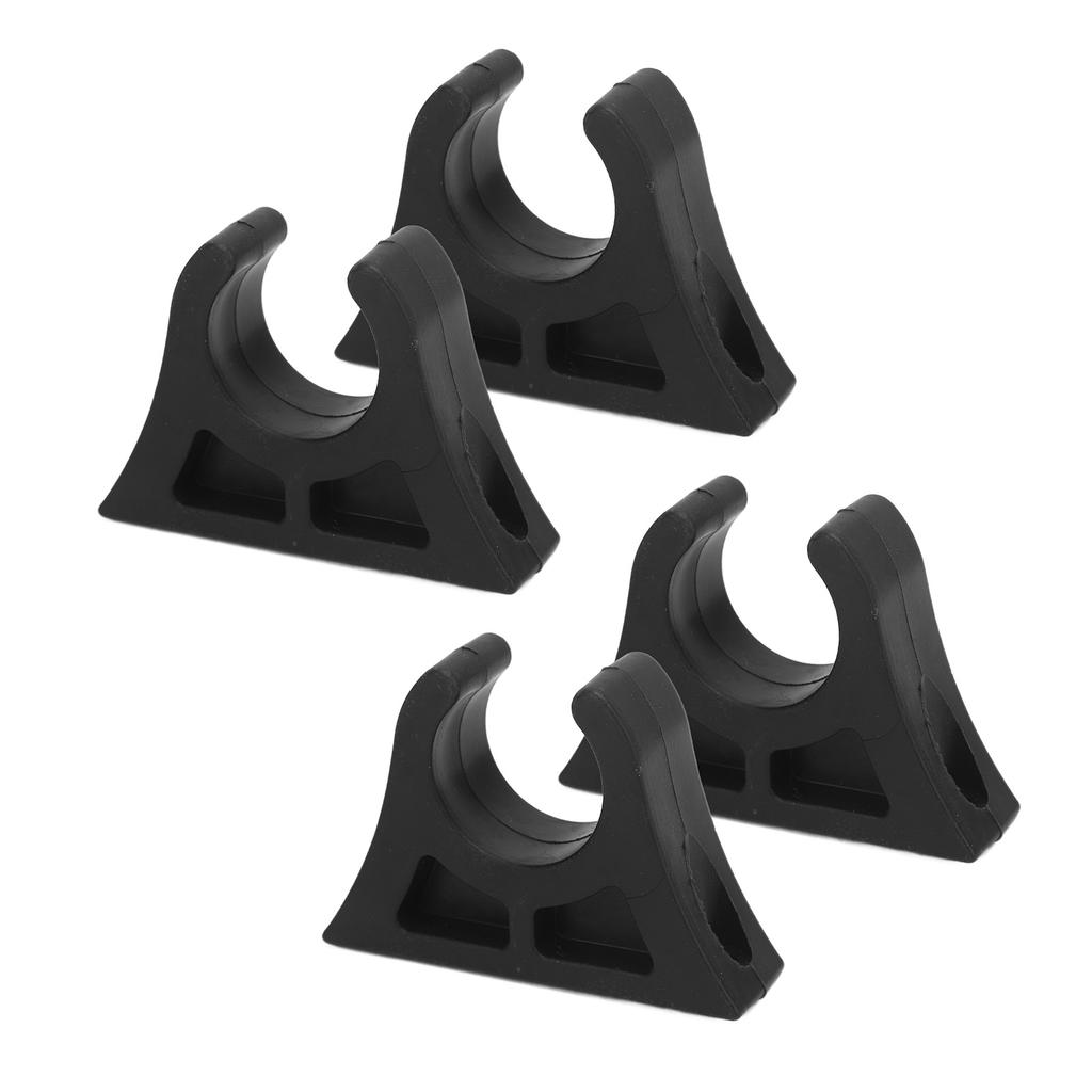 Boat Paddle Holder Clips Plastic Labor Saving Boat Hook Holder Sturdy Oar Keeper Pole Holder Set