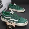 Man Sneakers Green Flat Casual Shoes For Men Low Price Hiking Size 44 Retro Designer Luxury New In Offer Vulcanize Shoe
