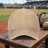 Mysterious Sun Moon Washed Baseball Cap Adjustable Buckle Lightweight Breathable Unisex Cap