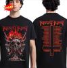 Тур Керри Кинга 2025 – Футболка Skull Blast ITIN Двусторонняя Североамериканский Мерч Высококлассная Роскошь для Мужчин и Женщин Топ Y2k