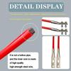 Snow Plow Blade Markers Guides Kit Red 27" Internal All Steel Wire Never Breaks 304L Stainless Steel Joint High Visibility Easy Tallation For
