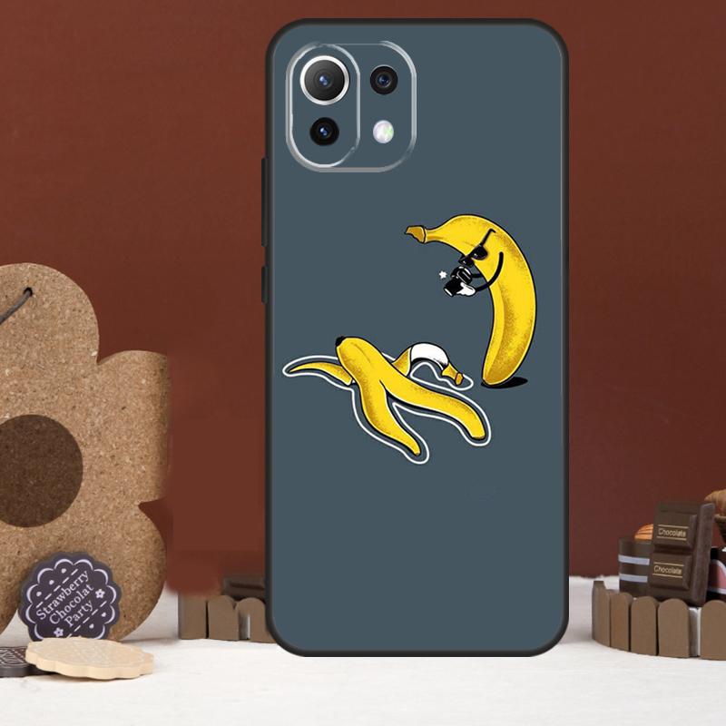 Мультяшный Милый Фруктовый Желтый Банан Чехол Для Xiaomi 15T 14T 13T 14 15 Ultra 17 Pro Max POCO F8 Ultra F5 F6 F7 X5 X6 X7 Pro Чехол