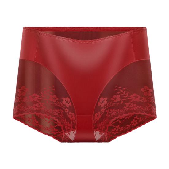 Women Lace Underwear Seamless High Waisted Hipster Briefs Ultra Thin