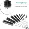 New Spiral Handle Stainless Steel Washing Bottle Brush Water Cup Straw Cleaner Cleaning Tools