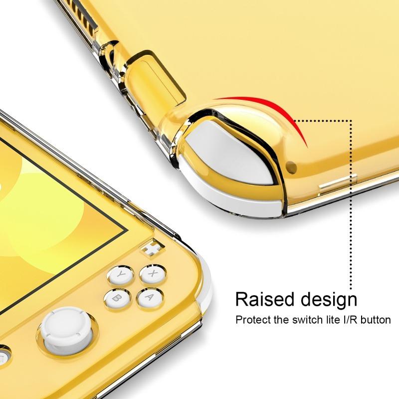 Кристально Чистый Чехол Для Nintend Switch Lite Чехол Игровая Консоль Защитный Ультратонкий Прозрачный Аксессуары Switch Fundas Coque