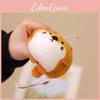 Round Ball Cute Little Sea Sloth Hanging Plush Toy Fox Bag Decoration Key Chain