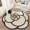 Advanced Floor Mat Round Shape Floor Mats Makeup Room Floor Mats Kitchen Hallway Runner Rug Bedroom Living Room Soft Carpet Non-slip Area Rug
