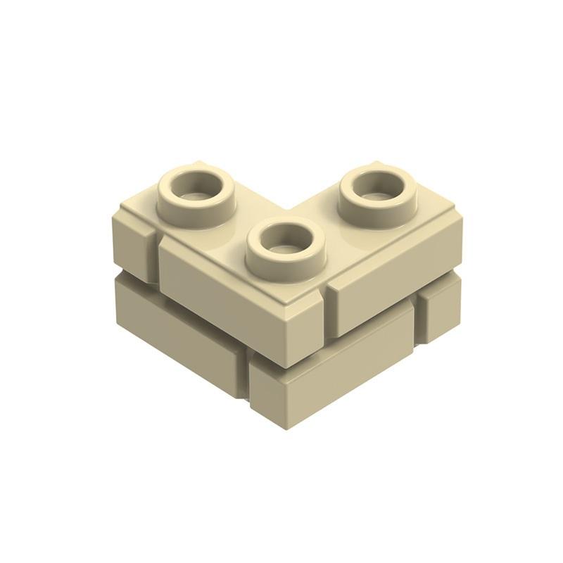 MOC 10 шт. 98283W Толстостенные Строительные Блоки 2357 Специальный Дом Замок Угол Образовательные Кирпичики Частицы Идея Игрушки Подарок Для Детей