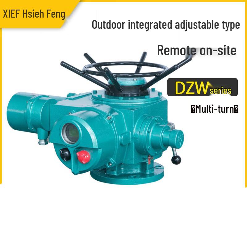 Kalei DZW10 Smart Multi-turn Electric Valve Actuator CN plug (adapter included)