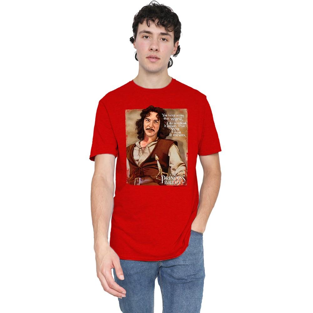 Princess Bride Word T-Shirt S-2XL Red