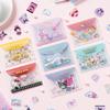 Бумажные наклейки Sanrio с мультяшными персонажами: Набор для украшения DIY-журнала в ПВХ-пакете