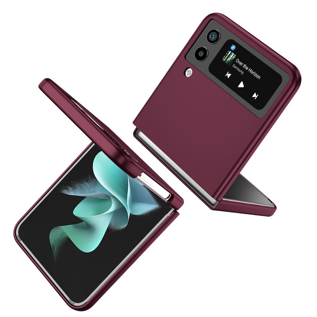 Тонкий складной чехол из ПК для Samsung Galaxy Z Flip 7 4 3 Flip7 FE Flip4 Flip3 5G Flip5 Flip6 Flip2 Flip 2 5 6 Чехол для мобильного телефона