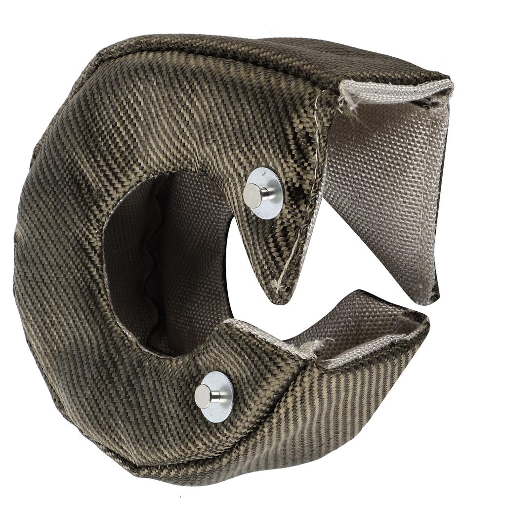 Одинарный титановый термозащитный кожух для турбины, барьер, чехол для турбокомпрессора T3 GT35 GT37 GT40 GT42