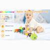 Musical Caterpillar Stuffed Animal Toys Infant Soft Plush Toy with Multi-Sensory Crinkle,Rattle & Textures for Babies 0-12 Months Newborn Children