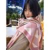 Women S Cute Cat Pattern Winter Warm Fashion Scarf For Couples