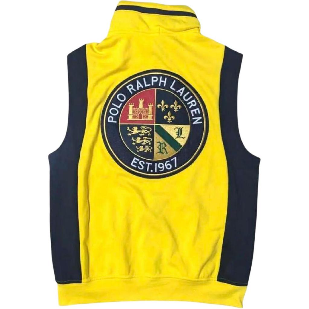 Жилет Polo Ralph Lauren с вышитым логотипом Big Pony, колор-блок, мужской, 710776809-002