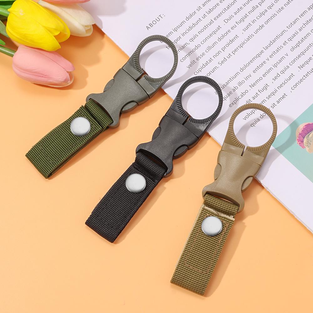 EDC Supplies Carabiners Hang Buckle Holder Carabiner Lock Keychain Belt Clips Water Bottle Clip