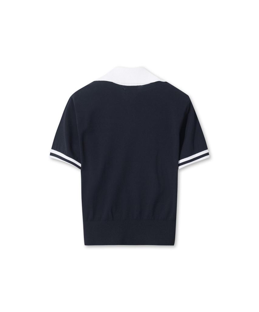WAAC Big Collar Half-Zip Sweater (Oe) Wwwam26901Nyd