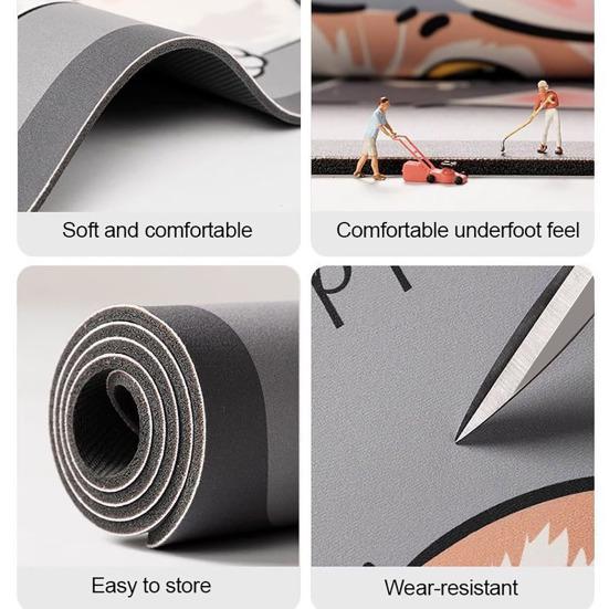 Коврик для пола с текстурой дерева Диатомовая земля Абсорбирующий коврик для ванной Современный Быстросохнущий Нескользящий Коврик для ванной для душа Кухни Прихожей