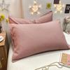 2шт наволочка однотонная наволочка 48x74см наволочка домашняя мягкая наволочка прямоугольная наволочка fundas de almohada