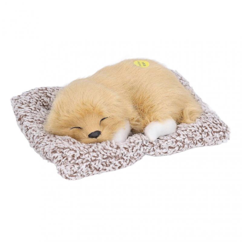 Realistic Sleeping Dog Realistic Sleeping Puppy Children Toys Decorations Gifts for Boys GirlsLabrador
