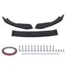 3pcs Front Bumper Lip Spoiler Splitter Body Kit Bumper Lip Diffuser Replacement for MK6 GTD